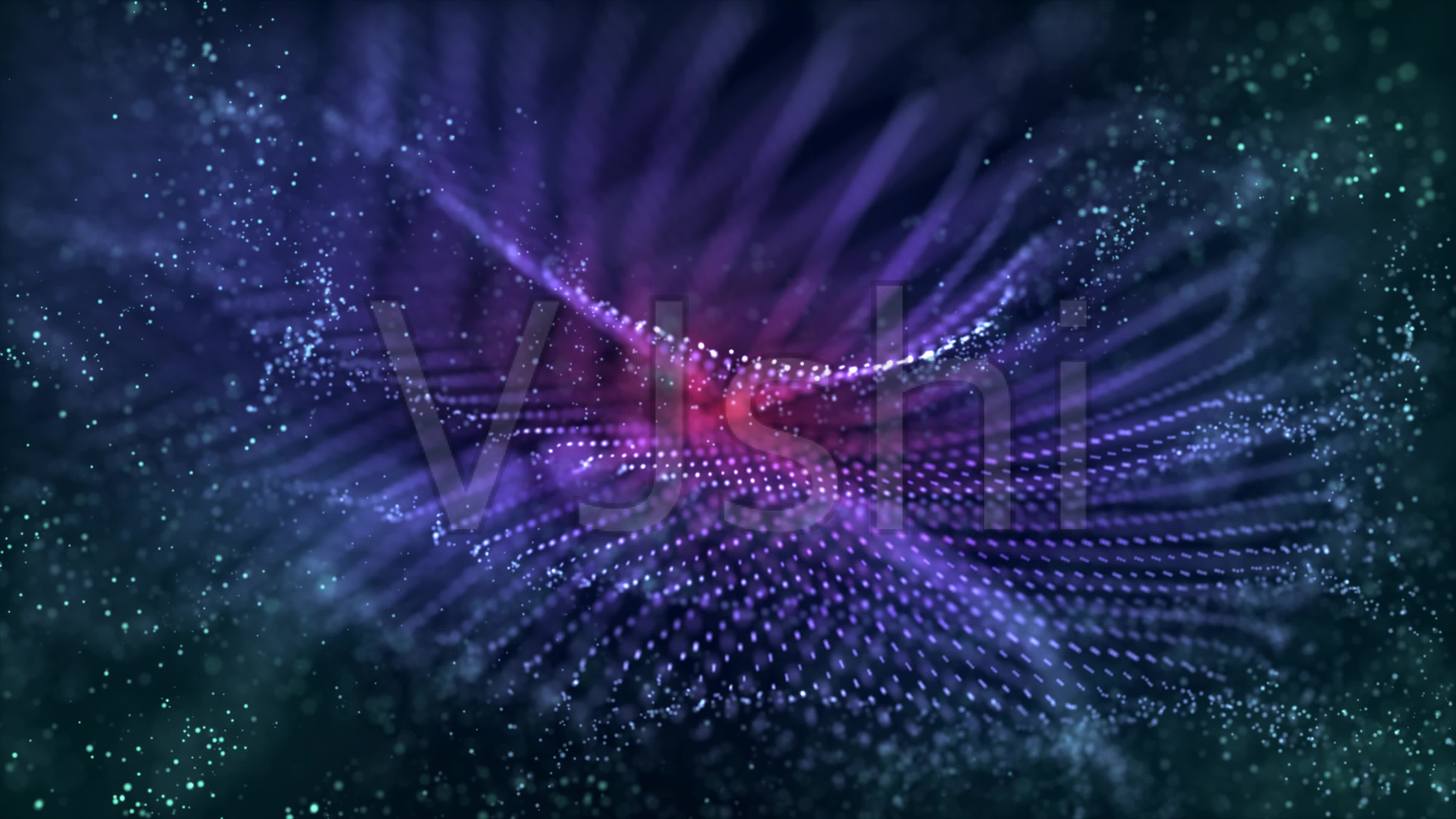 抽象粒子線條科技感年會晚會企業(yè)宣傳背景視_3840X2160_高清視頻素材下載(編號:1470900)_舞臺背景